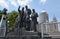 Gateway to Freedom sculpture in Hart Plaza, Detroit