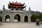 Gateway to King Dinh Tien Hoang temple. Hoa Lu. Ninh Binh province. Vietnam