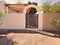 Gateway To A Sante Fe Style House Garden