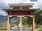 Gateway to Thimphu city in Bhutan