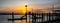 Gathering on the Fishing Pier for the Sunset Spectacular