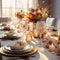 Gathering Gratitude: Festive Decorated Thanksgiving Table