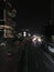 Gatot Subroto Toll Road Jakarta Indonesia at the night