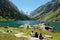 Gaube Lake in the French Pyrenees