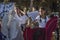 Gauchos dancing at the annual Feast, Tacuarembo, Uruguay