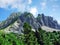 Gauschla peak in the Appenzell Alps mountain range