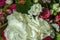 Gaussian blur is convenient for designers Beautiful bouquet of flowers ready