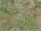 Gauteng, South Africa. High-res satellite. No legend