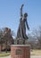 `She Gave Us Wings` by Rosanne Keller on the campus of the Texas Women`s University in Denton.