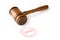 Gavel & Lawyer Red Stamp