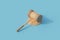 Gavel single isolated object. 3d render illustration