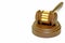 Gavel and wooden block