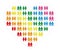 Gay Lesbian Couples Heart Symbol Rainbow Colors