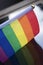 Gay lesbian LGBT rights flag