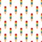 Gay lgbt pride seamless pattern vector background