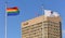 Gay Pride Flag at Ottawa City Hall during Sochi