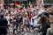 Gay Pride Parade Crowd Greenwich Village NYC