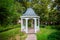 Gazebo behind the Carlyle House, in the Old Town of Alexandria,