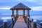 Gazebo Blue Water Twilight Hatteras NC