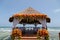 Gazebo. Flowers. Mexico. Ocean view. Caribbean gazebo