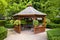 Gazebo in garden