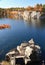 Gazebo Island on Mohonk Lake