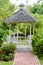 Gazebo Outdoor Wood in the garden