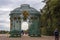 Gazebo in the palace Garden of Sanssouci. The summer palace of Frederick the Great near Berlin