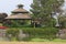 Gazebo and Pond Landscape