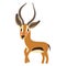 Gazelle animal cartoon character vector illustration