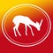 Gazelle Chinkara Logo Image Background Icon