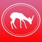 Gazelle Chinkara Logo Image Background Icon