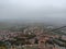 Gazing down from San Marino\\\'s heights, the city unfolds below