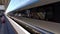 Gdansk, Poland: High speed Polish PKP intercity Pendolino train approaching at railway station