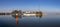 Gdansk, Pomeranian Poland - March, 10, 2021: View of the buildings and cranes of the shipyard building the ships. Industrial