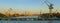 Gdansk Shipyard in a panorama