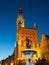 Gdansk Town Hall by night