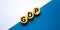 GDP, good distribution practice symbol. Concept words `GDP, good distribution practice` on circles on a beautiful white backgrou