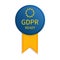 GDPR badge poster