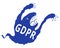 GDPR, General Data Protection Regulation, boogeyman, blue scary cartoon monster