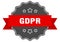 gdpr label. gdpr isolated seal. sticker. sign