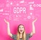 GDPR with young woman