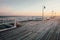 Gdynia Orlowo pier in the morning