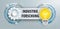 Gear Bulb Circuit Board Banner Industrie Forschung