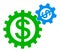 Gear dollar logo