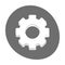 Gear engineer work cooperation icon color