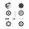 Gear Future vector icon illustration