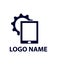 Gear and gadget logo design