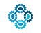 Gear group logo icon template