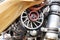 Gear of paramotor engine